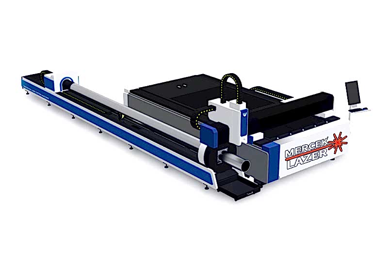 Mercek Lazer SPIN Serisi Fiber Lazer Kesim Makinesi